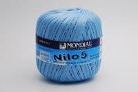Mondial NILO Egyptian Cotton Crochet Thread/Yarn Size 5 - 846 Light Blue